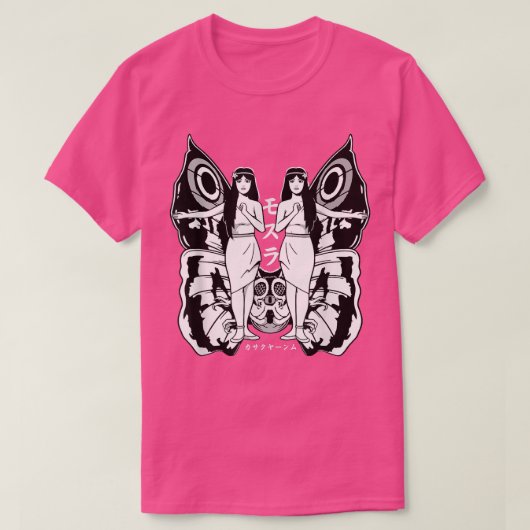 Funny Shobijin Mothra Mutant Insect Fairy Kaiju Ja T-shirt (Design voorkant)