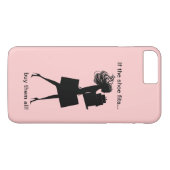 Funny Shoe Diva Case-Mate iPhone Case (Achterkant (Horizontaal))