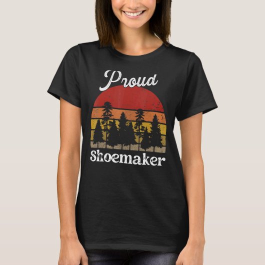 Funny Shoemaker Shirten Job Title Professions T-shirt (Voorkant)