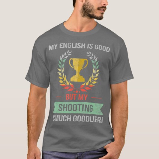 Funny Shooting T-shirt (Voorkant)