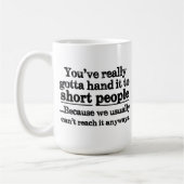 Funny Short People citeert koffie Mok (Links)