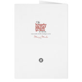 Funny "Shot my First Turkey" krijgt een goede Kaar (Achterkant)