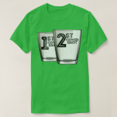 Funny Shot One Shot Two Drink Shots T-shirt (Design voorkant)