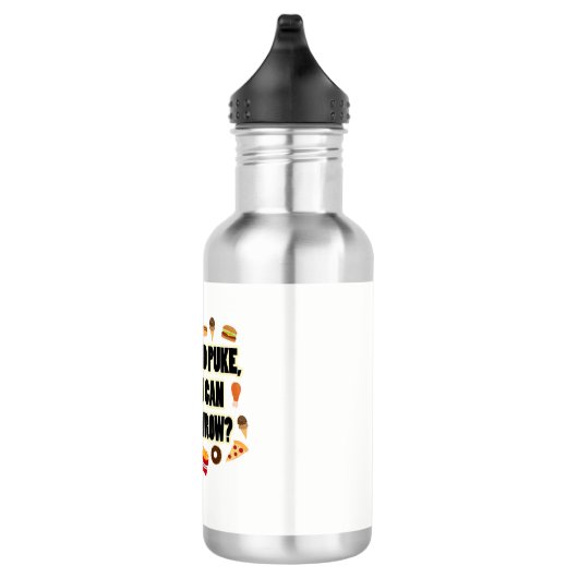 Funny Shot Put Discus Thrower Water Bottle Gift Waterfles (Rechts)