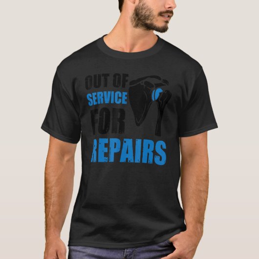 Funny Shoulder Surgery_1 T-shirt (Voorkant)