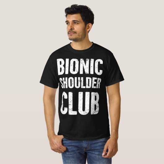 Funny Shoulder Surgery  T-shirt (Voorkant volledig)