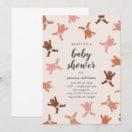 Funny Shower of Babies Gender Neutral Kaart