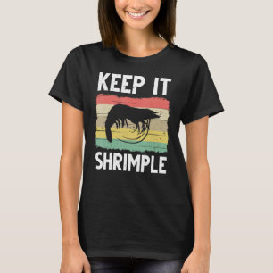 Funny shrimp Gift for Men Cool Vist Pracht T-shirt