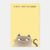Funny Siamese Cat Post-it® Notes (Voorkant)