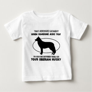 Funny Siberian Husky design