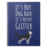 Funny Siberian Husky Dog Gifts Owner Quote Lovers Notitieboek (Voorkant)