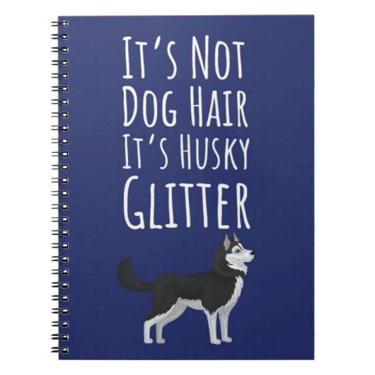 Funny Siberian Husky Dog Gifts Owner Quote Lovers Notitieboek (Voorkant)