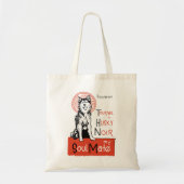 Funny Siberian Husky Eigenaar Gift Tote Bag (Voorkant)