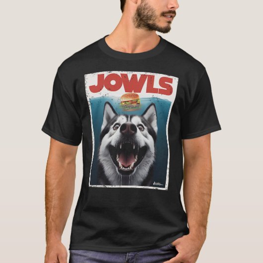 Funny Siberian Husky Jowls, Sled Dog Mom Top Alask (Voorkant)