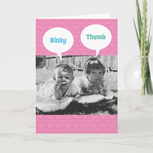 Funny Sibling Rivalry - Oude Eenden Birthday krijg Kaart (Voorkant)