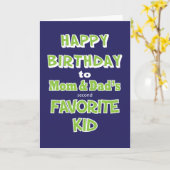 Funny Sibling Verjaardag Wenskaart Kaart (Gele Bloem)