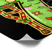 Funny Sick Seven Meme 67 Six Seven Santa Hat Chris Poster (Hoek)