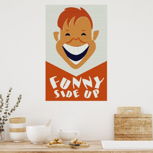 Funny Side Up Poster (Keuken)