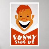 Funny Side Up Reading 1939 WPA Poster (Voorkant)