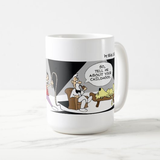 Funny Siegfried en Freud Mok (Voorkant rechts)