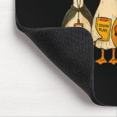 Funny Silly Goose Teacher Halloween Trick Or Teach Muismat (Hoek)