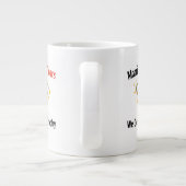 Funny Silver Anniversary Mug Gif Grote Koffiekop (Achterkant)