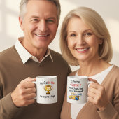 Funny Silver Wedding Anniversary Mug Gift Grote Koffiekop