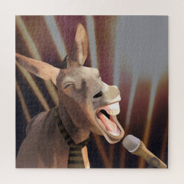 Funny Singing Donkey Boerderij Dier Legpuzzel