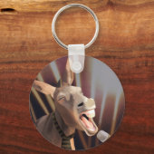 Funny Singing Donkey Boerderij Dier Sleutelhanger (Voorkant)