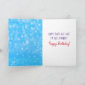 Funny Singing Monkey Birthday Kaart (Binnen)