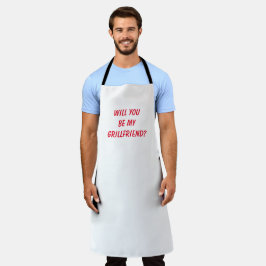 Funny Single Man Divorced of Widowed Dad BBQ Schort