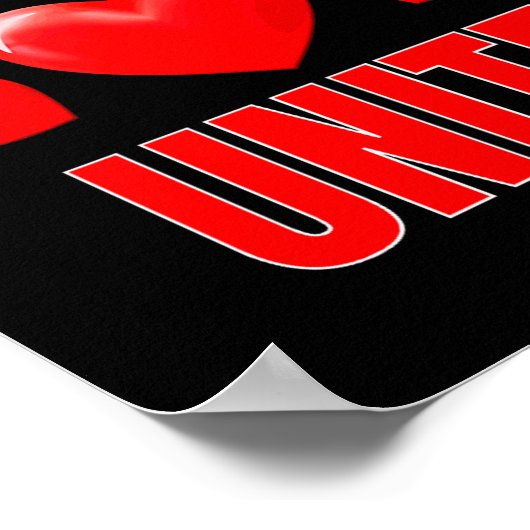 Funny Singles Unite Valentines Day Humor For Singl Poster (Hoek)