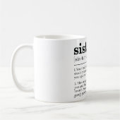 Funny Sister Definition Koffiemok (Links)