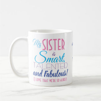 Funny Sister Quote Coffee Mok