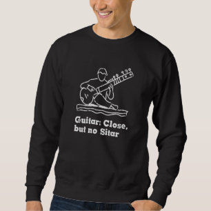 Funny Sitar Indian and India music Sitar player gi Trui