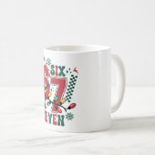 Funny Six Seven 67 6 7 Meme Fun Christmas Gift Koffiemok (Voorkant rechts)