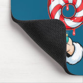 Funny Six Seven 67 Christmas Candy Cane Festive Ho Muismat (Hoek)