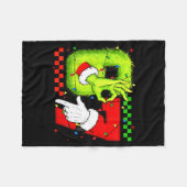 Funny Six Seven 67 Meme 6 7 Christmas Elf Hand Boy Fleece Deken (Voorkant (Horizontaal))