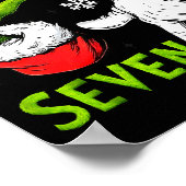 Funny Six Seven 67 Meme 6 7 Christmas Elf Hand Boy Poster (Hoek)
