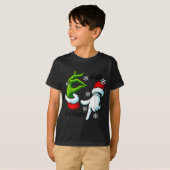 Funny Six Seven 67 Meme 6 7 Christmas Elf Hand Boy T-shirt (Voorkant volledig)