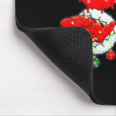 Funny Six Seven 67 Meme 6 7 Christmas Santa Hand B Muismat (Hoek)