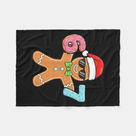 Funny Six Seven 67 Meme 6 7 Gingerbread Christmas  Fleece Deken (Voorkant (Horizontaal))