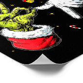 Funny Six Seven 67 Meme Monster Santa Christmas Pa Poster (Hoek)