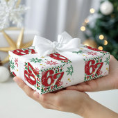 Funny Six Seven 67 Meme Retro Xmas Humor Christmas Cadeaupapier