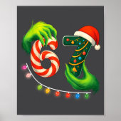 Funny Six Seven 67 Meme Santa Christmas Brainrot P Poster (Voorkant)