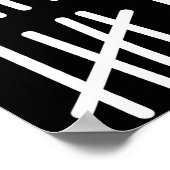 Funny Six Seven 67 Meme Tally Marks 6 7 Numbers Ki Poster (Hoek)