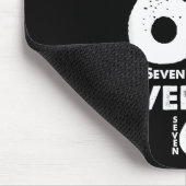 Funny Six Seven 6 7 Christmas Tree Meme Christmas Muismat (Hoek)