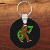 Funny Six Seven 6 7 Meme Bigfoot Christmas Shirts  Sleutelhanger (Voorkant)