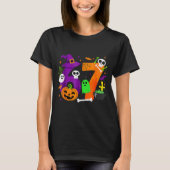 Funny Six Seven 6 7 Meme Design Couples Halloween  T-shirt (Voorkant)