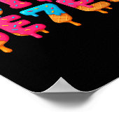 Funny Six Seven 6 7 Meme Design  Poster (Hoek)